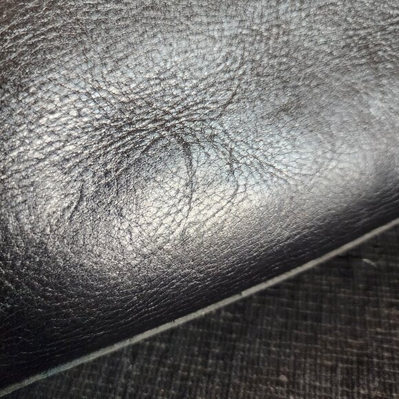 Patricia Nash Black Leather Satchel - Picture 11 of 13